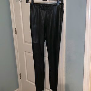 Forever 21 leather look leggings
